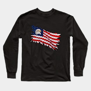 USA Flag - Independence Day Long Sleeve T-Shirt